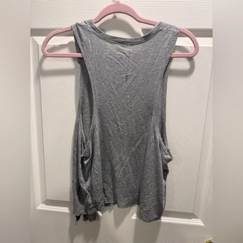Beyond Yoga Gray Cropped Tank Top XS - Picture 8 of 10